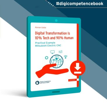Neues Buch: Digitale Transformation ist 10 % Tech und 90 % Mensch – Beispiel Mitsubishi Electric CNC
