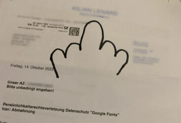 Razzia bei Abmahn-Anwälten wegen Erpressung mit Google Fonts