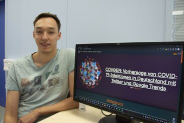 Student entwickelt Software für COVID-19 Vorhersage die keine Testdaten benötigt