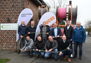 Glasfaser – In Schermbeck, Hamminkeln und Hünxe „voll im Zeitplan“