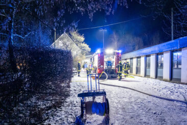 Großeinsatz der Feuerwehren in Planegg im Landkreis München