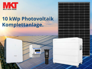 Innovative Solartechnik – 10 kWp Photovoltaik Komplettanlage mit Speicher