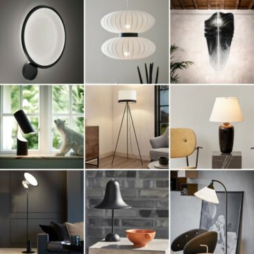 Leuchten im Black-&-White-Chic – Lampenwelt.de stellt Lichtideen in Schwarz und Weiß vor