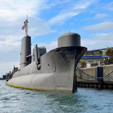 Das U-Boot-Museum „HMS Otus“ in Sassnitz