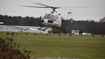 HanseWerk: SH Netz kontrolliert rund 465 Kilometer Hochspannungsleitungen in Schleswig-Holstein per Helikopter