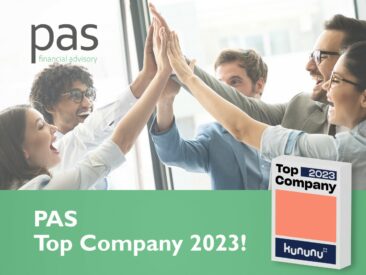 PAS Financial Advisory AG erhält Auszeichnung als kununu Top Company 2023