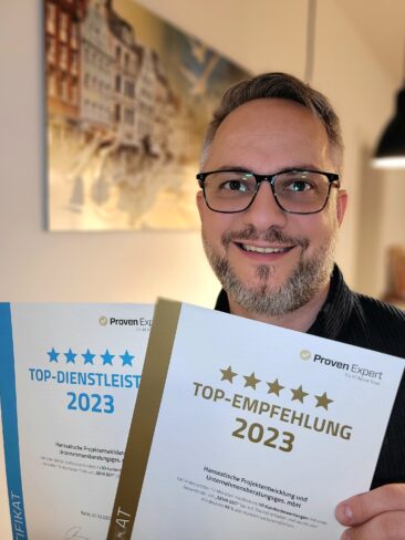 5 Sterne für die Hanseatische Projektentwicklung und Unternehmensberatung
