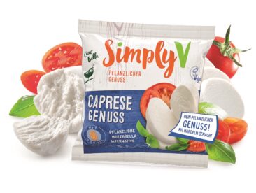 Mamma mia, wie Mozzarella: der neue Simply V Caprese Genuss