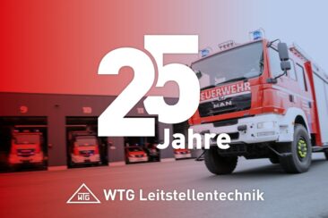 Seit 1998 einsatzbereit für verlässliches Notfallmanagement: WTG Leitstellentechnik wird 25 Jahre alt
