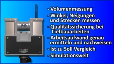 TILAS3D – Das Scansystem für Tiefbau und Vermessung