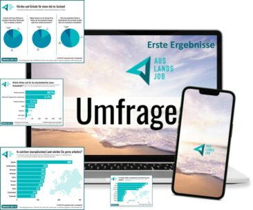 Umfrage Auslandsjob: Wie steht es um das Arbeiten im Ausland in Krisenzeiten?
