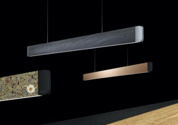 GRIMMEISEN design gewinnt mit der Pendelleuchte „ONYXX LINEA PRO“ einen ICONIC AWARD 2023.