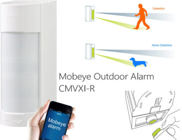 Mobeye CMVXI-R Outdoor Alarmmelder – zuverlässiger und effektiver Perimeterschutz