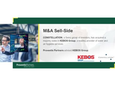 Proventis Partners hat die KEBOS Group beraten
