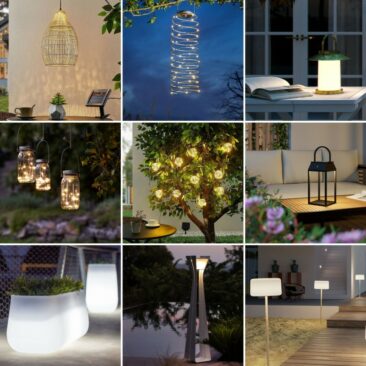 Solarleuchten | Lampenwelt.de präsentiert stromkostenfreies Outdoor-Lichtkonzept