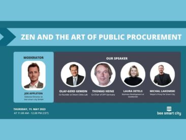 Podiumsdiskussion zur öffentlichen Beschaffung im Smart-City-Bereich