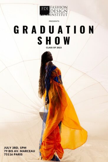 Das Fashion Design Institut kündigt eine Abschlussshow seiner Absolventen am 3. Juli 23 in Paris an