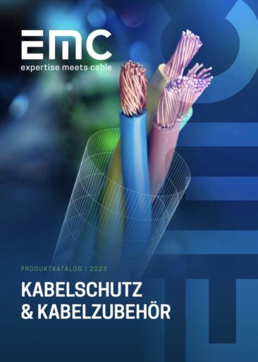 EMC-direct: Neuer Produktkatalog 2023 für Kabelschutz und Kabelzubehör