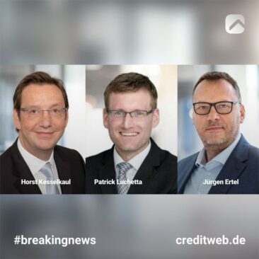 Frischer Wind im Führungsteam bei creditweb – Jürgen Ertel folgt Horst Kesselkaul als Geschäftsführer