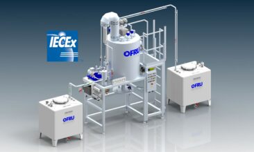 Innovation im Umweltschutz: OFRU Recyclinganlagen für Lösungsmittel erhalten IECEx-Zertifizierung
