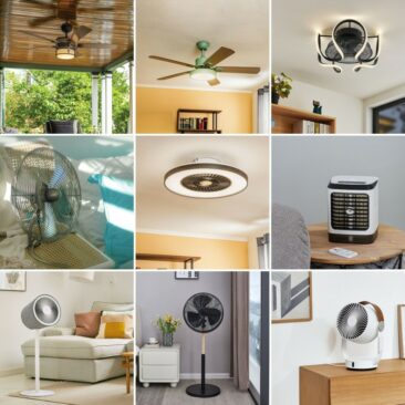 Lampenwelt.de präsentiert Ventilatoren von leuchtend bis smart