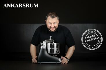Sebastian Lege ist Markenbotschafter für Ankarsrum
