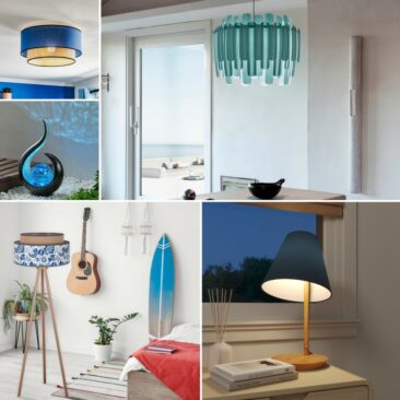 Shiny Ocean Time – Lampenwelt.de präsentiert Leuchten in Blautönen