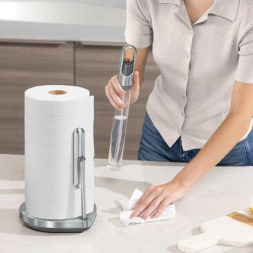 simplehuman Smarte Reinigungslösung – All-in-One Küchenrollenhalter