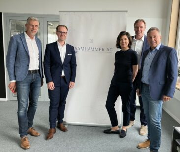 Samhammer AG ernennt neuen Aufsichtsratsvorsitzenden Dr. Philipp V. Ramin