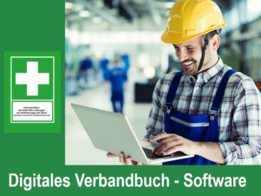 Eine Verbandbuch-Software hilft bei der Dokumentation der Verbandbucheinträge
