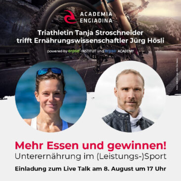 Einladung zum Live Talk: Mehr Essen und gewinnen! Unterernährung im (Leistungs-)Sport