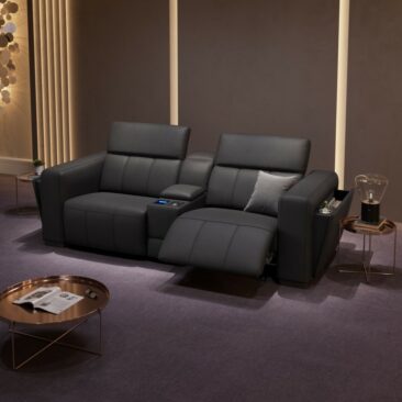 Luxus im Heimkino: Kinosofa Ancona mit technischen Highlights