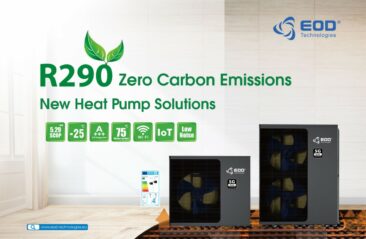 Verkaufsstart für neue EOD Technologies Wärmepumpen-Generation in Deutschland