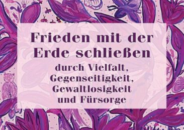 „Frieden mit der Erde schließen“ – Ein ökofeministisches Manifest