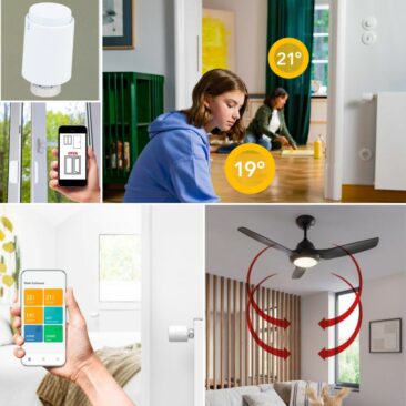 Heizkosten sparen mit smarter Technik | Lampenwelt.de präsentiert Thermostate, Sensoren & Ventilatoren