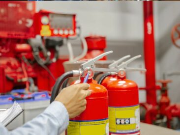 Software plant die Prüftermine für Feuerlöscher und Rauchmelder