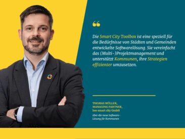 bee smart city präsentiert Software für Kommunen in Barcelona