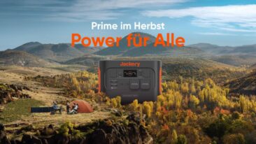 Bis zu 40 % Herbst-Rabatt auf Jackery Powerstations und Solargeneratoren