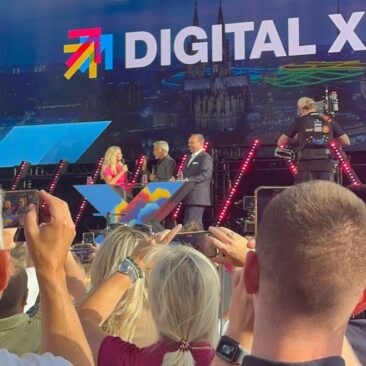 Digitalisierung im Handwerk voranbringen: Digiwerkstatt 4.B bei Digital X vertreten