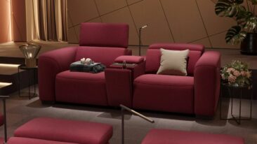Klassisch mit raffinierten Details: Sofa Sorrento von Sofanella
