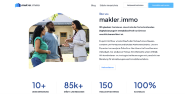 Die Zukunft am Immobilienmarkt? makler.immo verbindet KI mit lokalem Expertenwissen