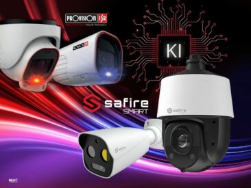 Jetzt bei BKH: Smarte Videoüberwachung mit Kameras von SAFIRE SMART und Provision-ISR