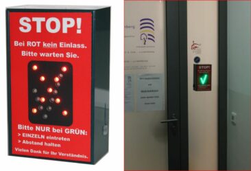 Mit der Praxisampel Stress aus dem Arbeitsalltag nehmen und Patienten sicher und bequem einlassen