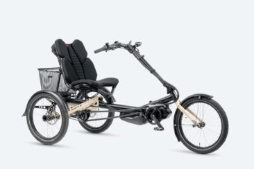 Platz nehmen statt Aufsitzen: Das neue TRIGO UP E Pedelec von HASE BIKES