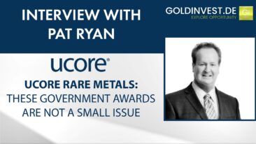 Ucore Rare Metals-CEO: Wir glauben es besteht eine großartige Kaufgelegenheit