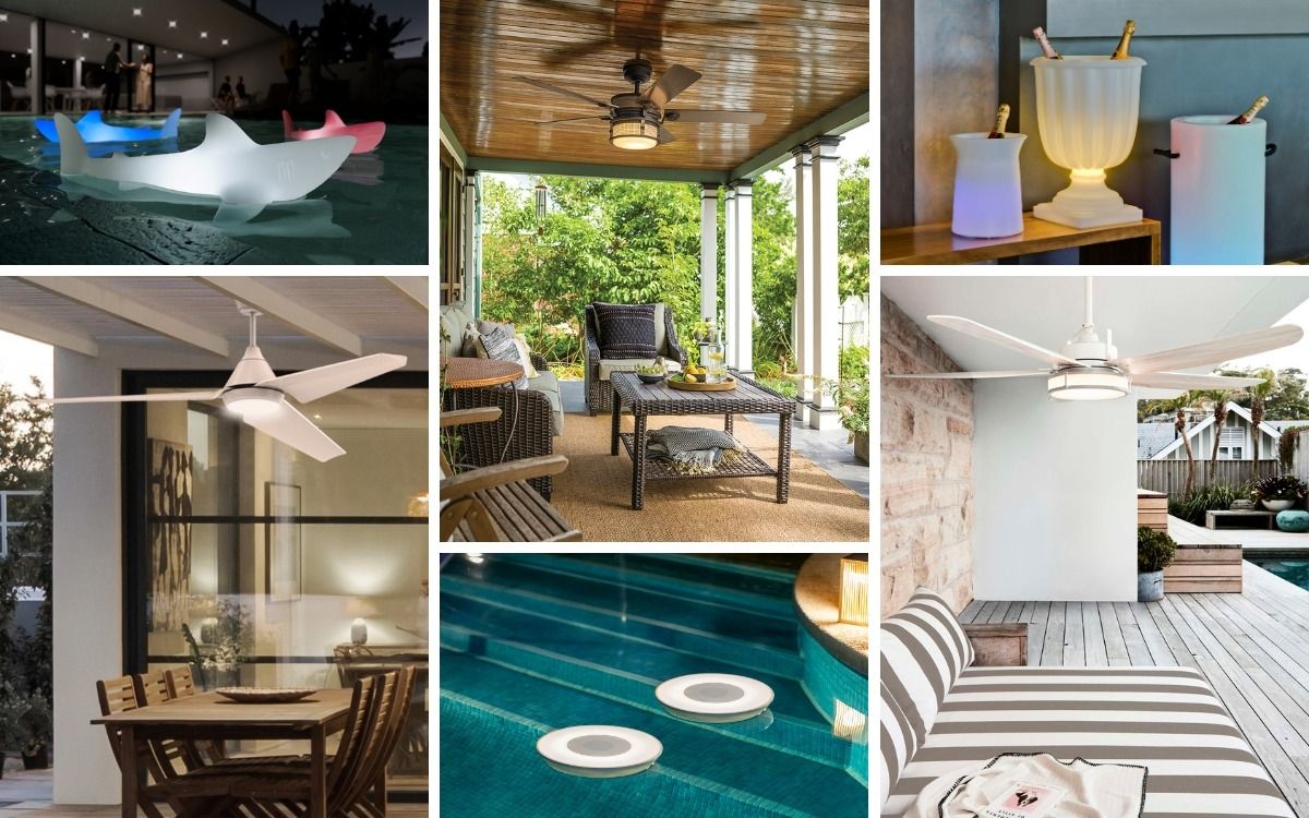 Abkühlung für heiße Tage: Lampenwelt.de präsentiert Ventilatoren, Poolbeleuchtung & Co.
