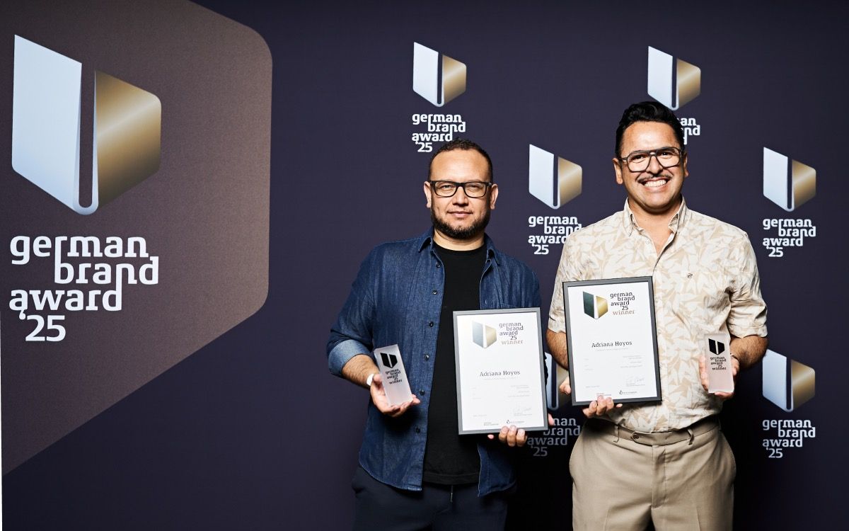 Adriana Hoyos gewinnt German Brand Award 2025  – für erstklassige digitale Markenerlebnisse!