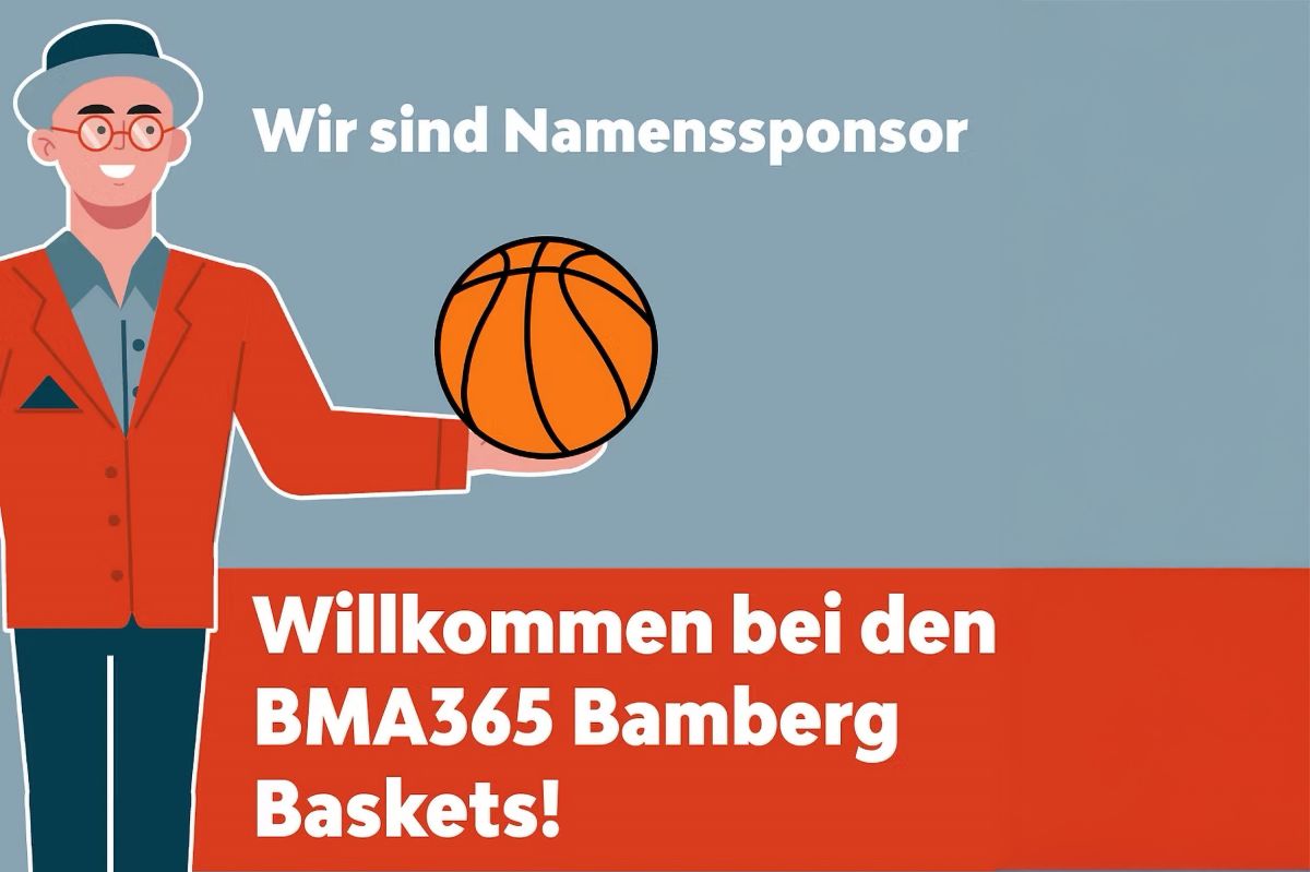 BMA365 ist neuer Namenssponsor der Bamberg Baskets