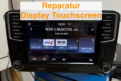 Defekte Touchscreens bei VW & Skoda: Reparaturservice behebt Ghost Touch-Problem zuverlässig