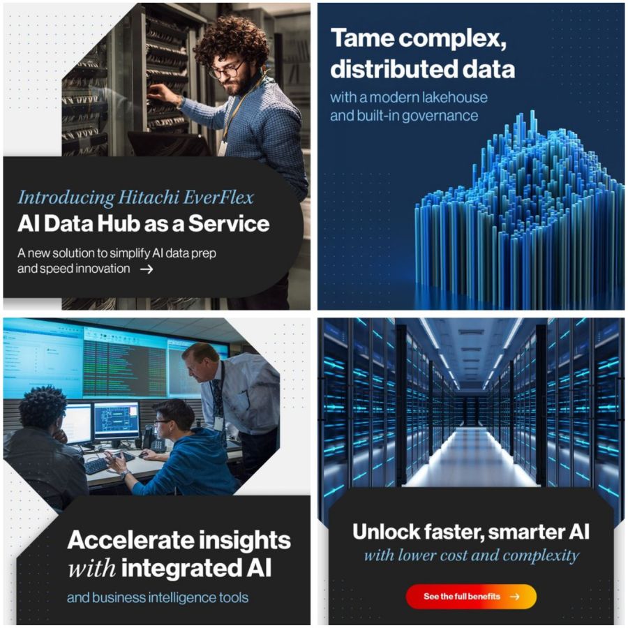 Hitachi ermöglicht nahtlose Datenintegration für KI “as a Service”